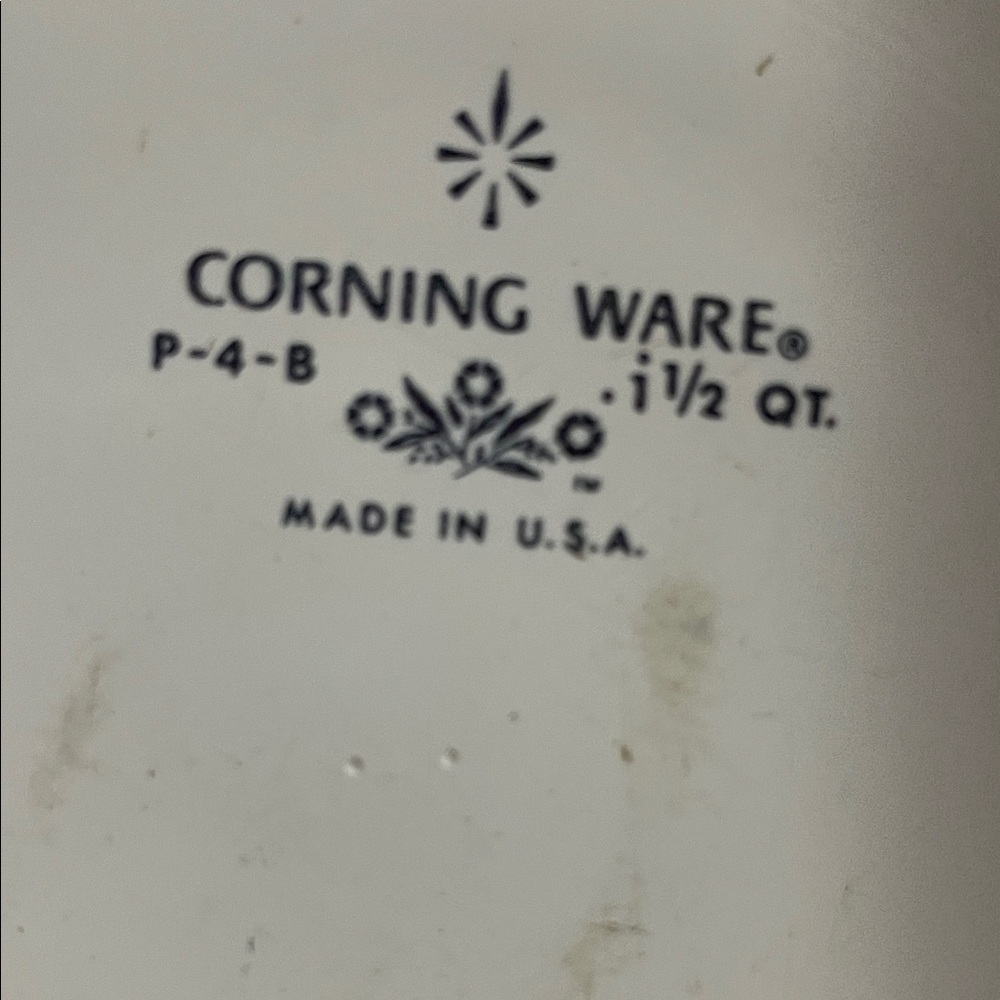 Vintage Corning ware set of three - Picture 2 of 3